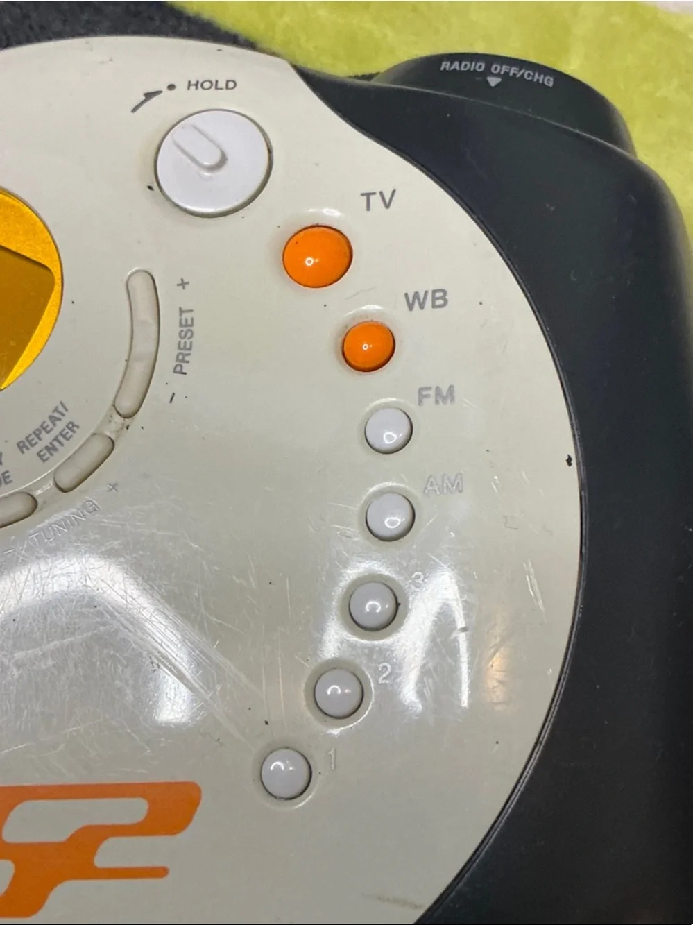 Sony S2 Sports Walkman Portable CD Player Weather/AM/FM Radio